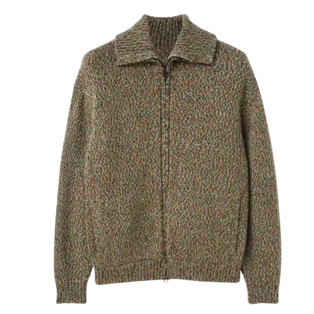 Noëlle™ | BOMBER ZIPPÉ EN LAINE D'ALPAGA