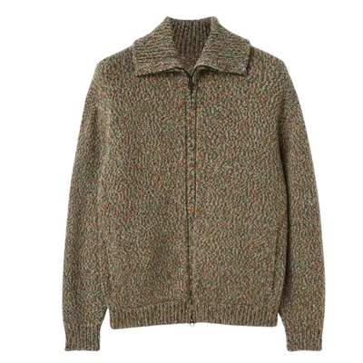 Noëlle™ | BOMBER ZIPPÉ EN LAINE D'ALPAGA